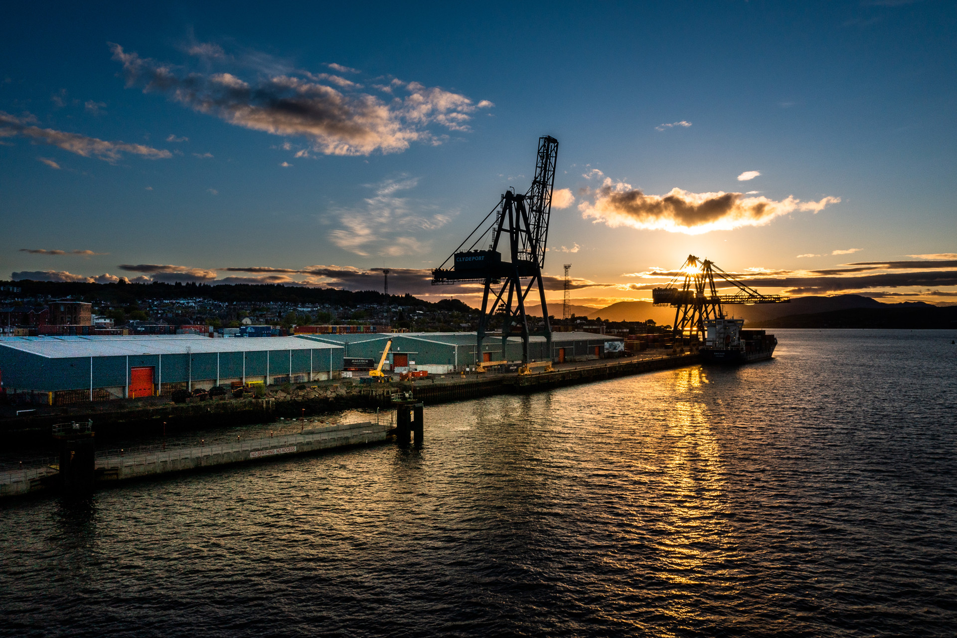 Clydeport Sunset
